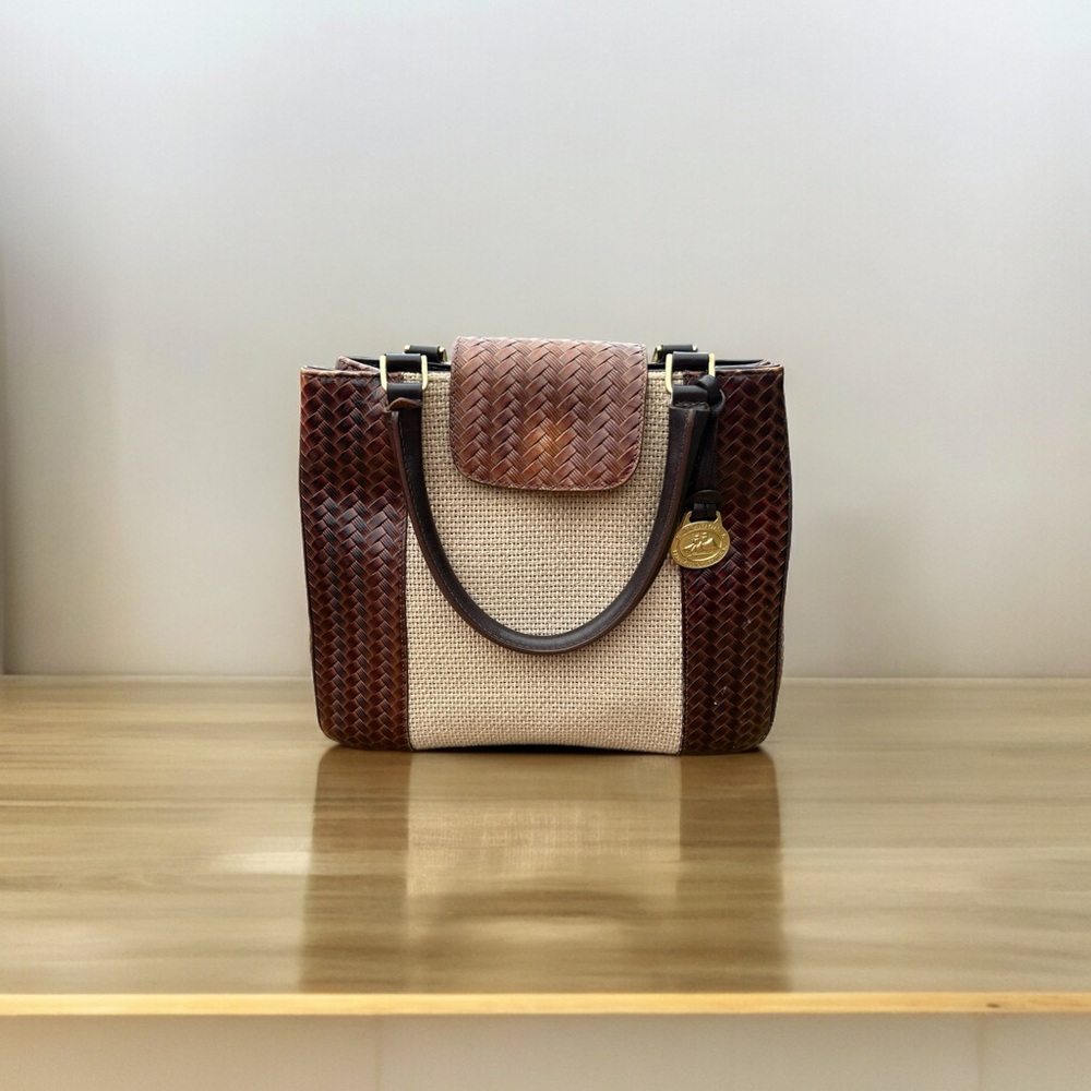 Brahim handbag/shoulder bag with dust bag 9.5" H x 4”D x8”